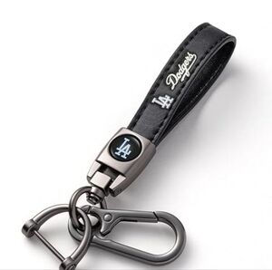 LA Dodgers Black Keychain